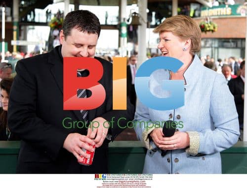 Peter Kay at the John Smith's Grand National