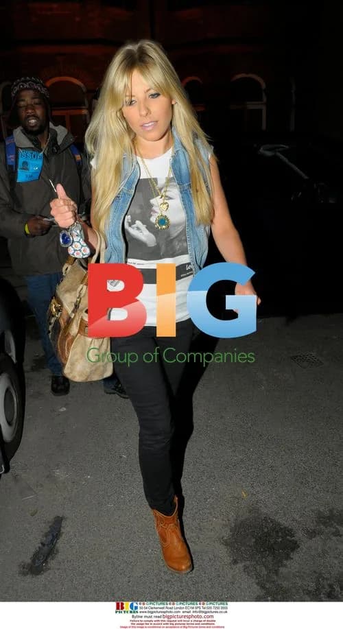 Mollie King at the Mayfair Hotel