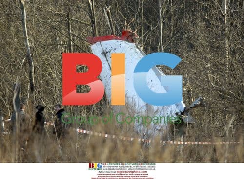 Plane crash site that killed Polish President Lech Kaczynski