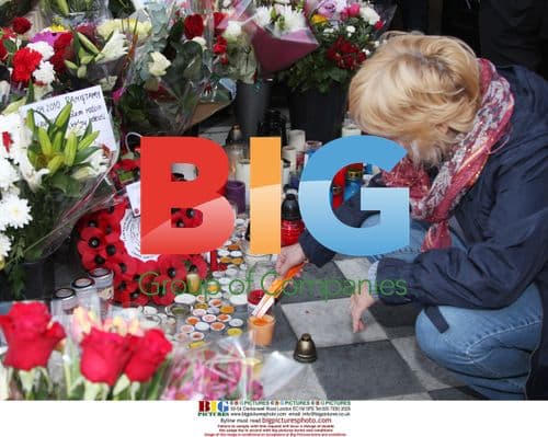 Poles gather at Polish Embassy in London