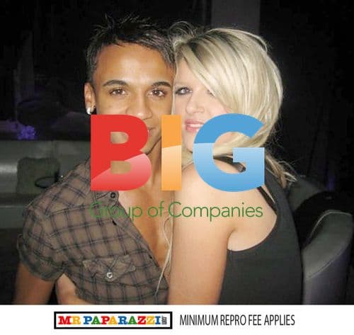 Irish Model Lee-Ann Hicks Celebrates with JLS Singer