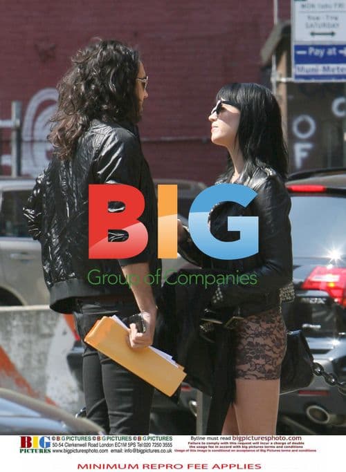 Katy Perry and Russell Brand apartment hunting in NYC