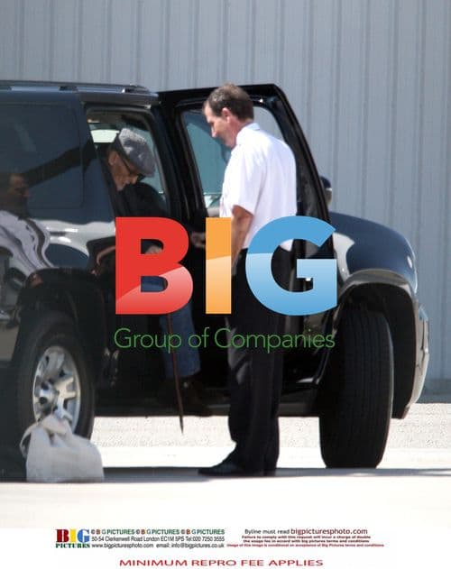 Dennis Hopper Boarding Private Jet