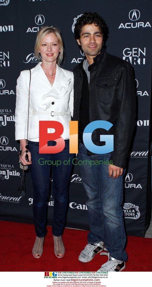 Adrian Grenier and Gretchen Mol at "Teenage Paparazzo" Screening