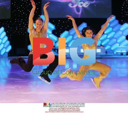 Dancing On Ice stars practice in Newcastle