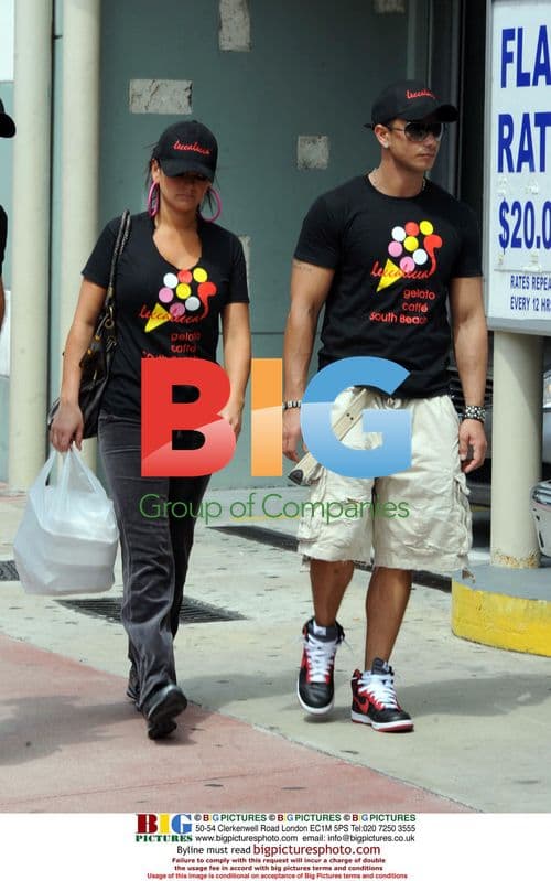 Jersey Shore Stars Filming in Miami