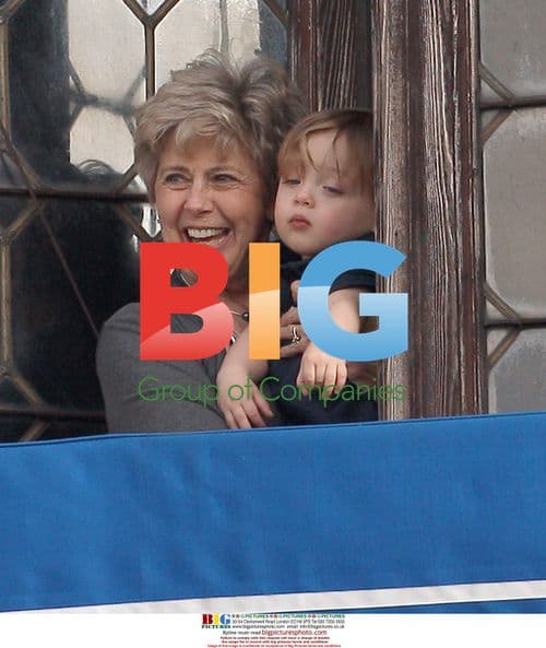 Brad Pitt's mother with grandson in Venice