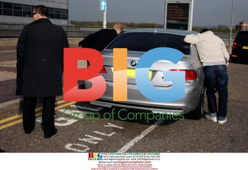 Katie Price and Alex Reid at the Airport