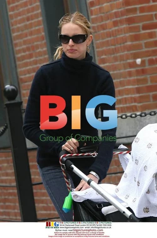 Karolina Kurkova with baby in Tribeca, NYC