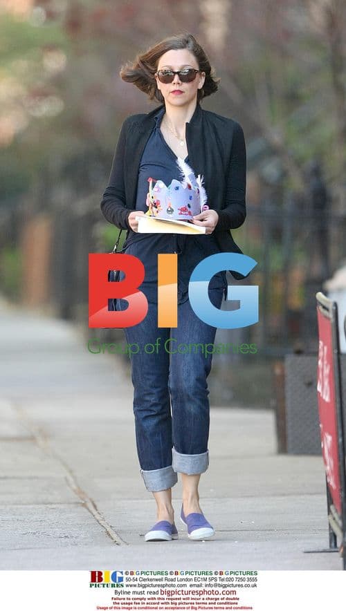 Maggie Gyllenhaal with Hand-Decorated Crown