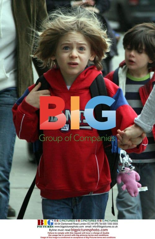 SJP Takes Son to School in NYC