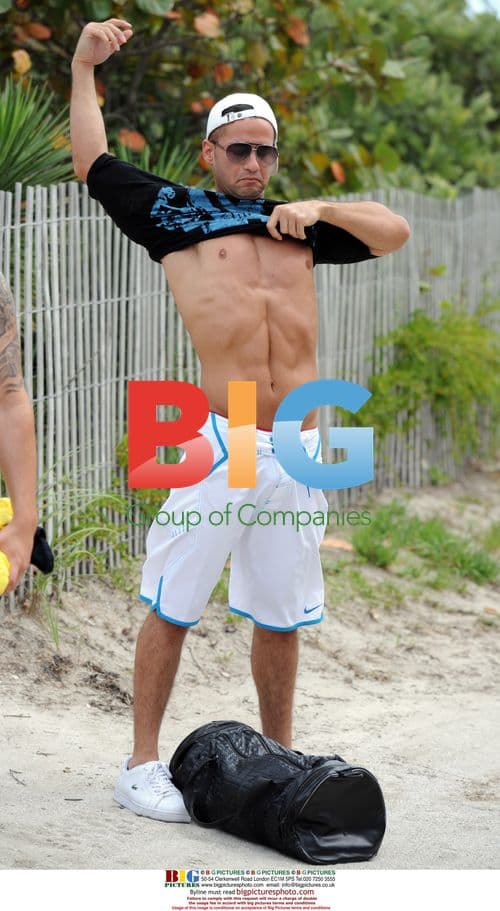 Mike Sorrentino 'The Situation' on Miami Beach