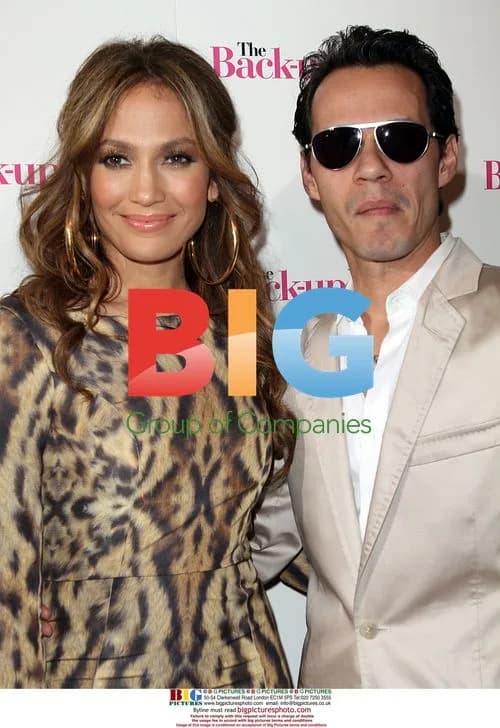 Jennifer Lopez and Marc Anthony at 'The Back-Up Plan' Premiere