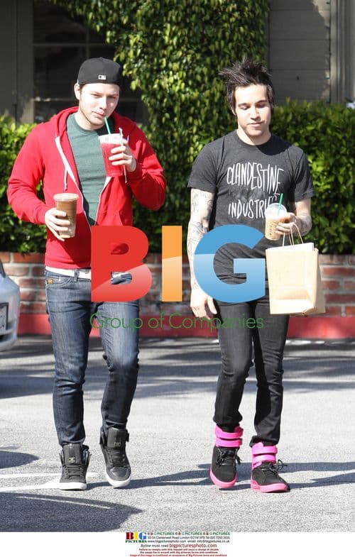 Pete Wentz’s New Ride & Pink Shoes