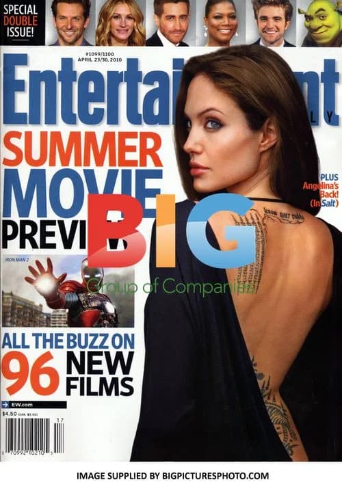 Angelina Jolie Entertainment Weekly Cover