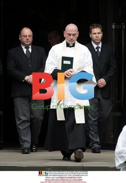 Christopher Cazenove Funeral in London