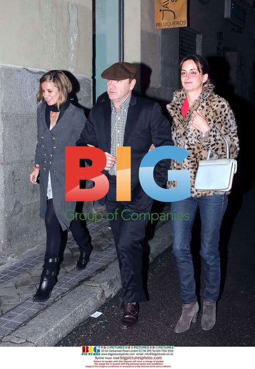 Kevin Spacey and Luis Medina Abascal in Madrid