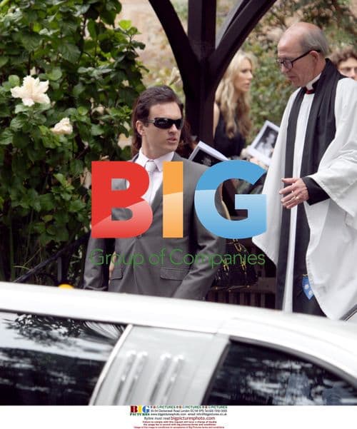 Julian McMahon at Lady Sonia McMahon's Funeral