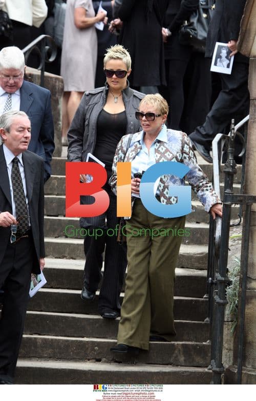 Julian McMahon at Lady Sonia McMahon's Funeral