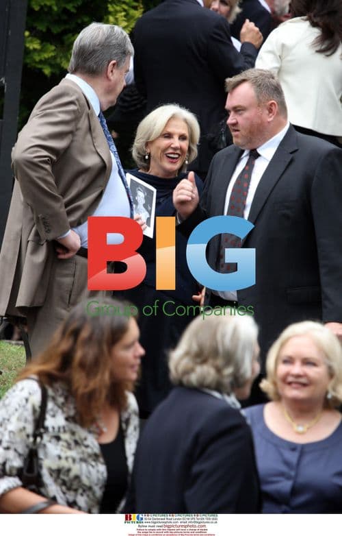 Julian McMahon at Lady Sonia McMahon's Funeral