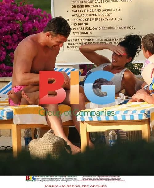 Katie Price and Alex Reid in Egypt