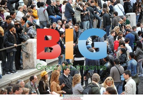 Robert Downey Jr. and son sightseeing in Rome