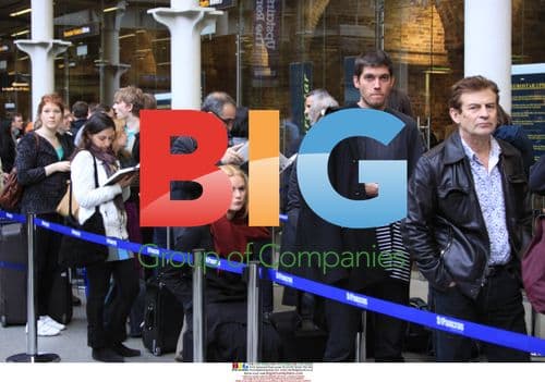 Passengers Facing Ash Disruption at King's Cross