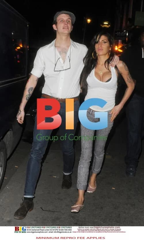 Amy Winehouse and Blake Fielder-Civil in Soho