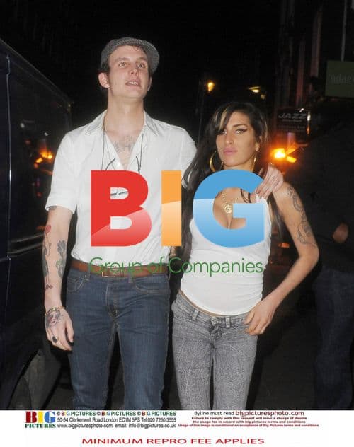 Amy Winehouse and Blake Fielder-Civil in Soho