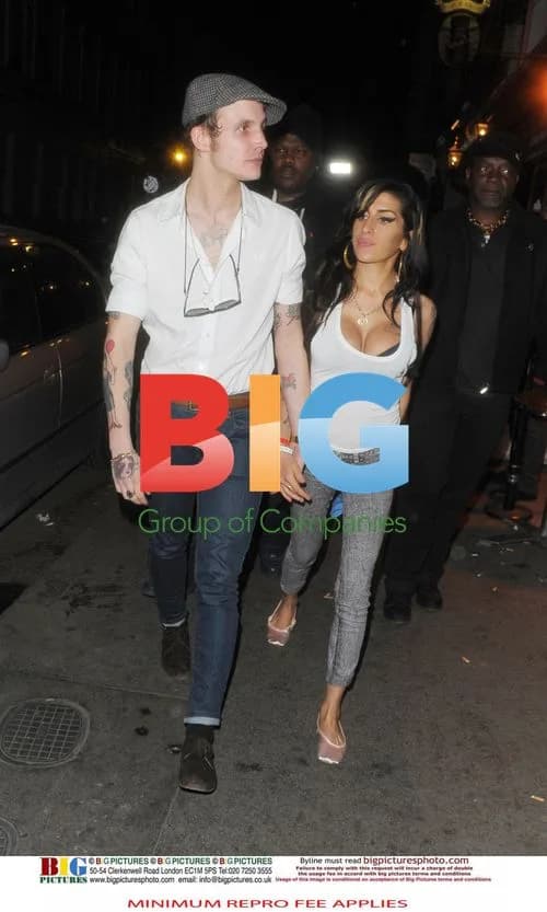 Amy Winehouse and Blake Fielder-Civil leave Jazz After Dark