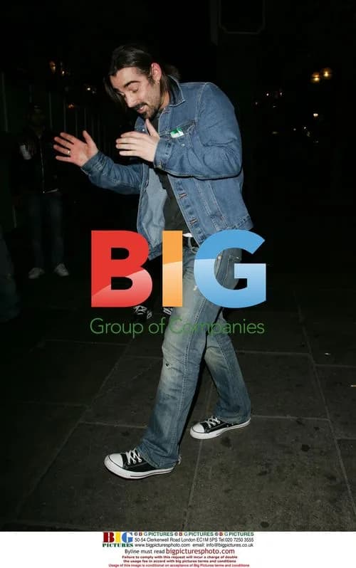Colin Farrell look-a-like in scuffle outside Cafe De Paris