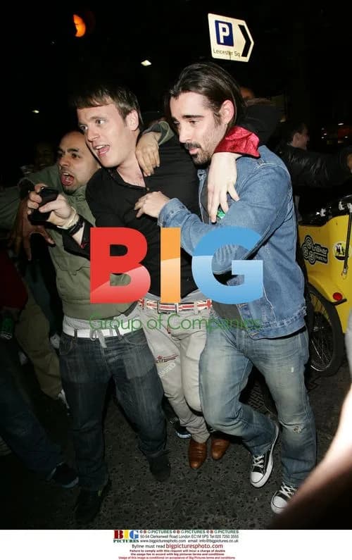 Colin Farrell Look-Alike Scuffle