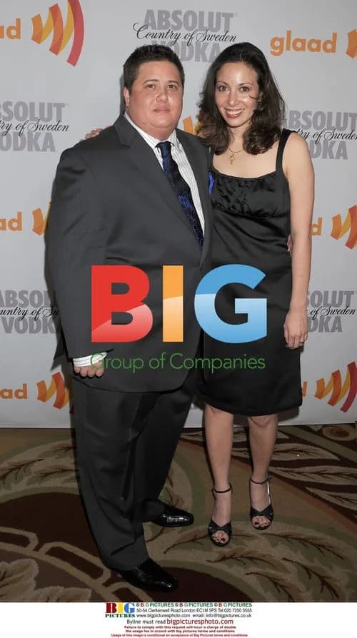 Chaz Bono and Jennifer Elia at GLAAD Media Awards
