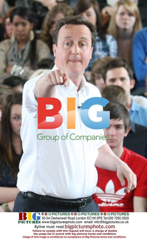 David Cameron Launches "Big Society" at College