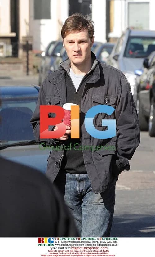 David Morrissey on "Sleepy Head" Set