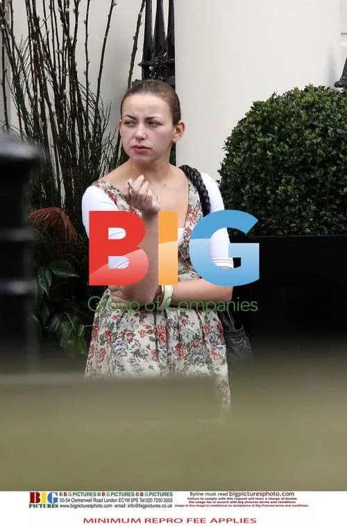 Charlotte Church Spotted Smoking While Shopping