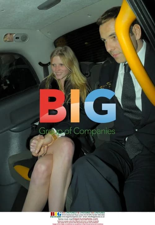 David Walliams and Lara Stone at Nobu