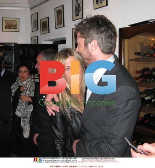 Jennifer Aniston and Gerard Butler at Flamenco Party