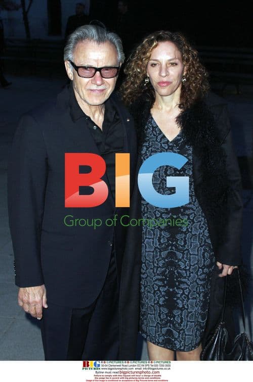Harvey Keitel and Daphna Kastner at Tribeca Film Festival Party