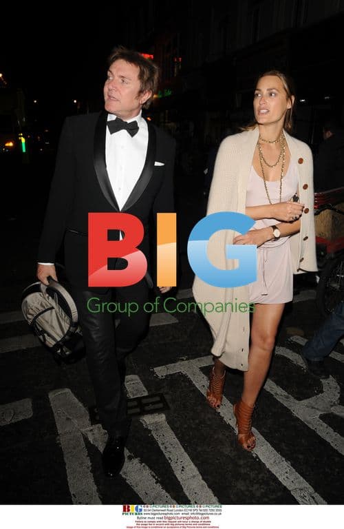 Yasmin and Simon Le Bon Leaving GUCCI ICON-TEMPORARY