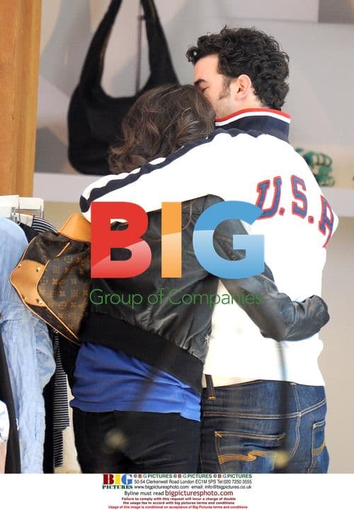 Kevin Jonas and Danielle Deleasa Shopping