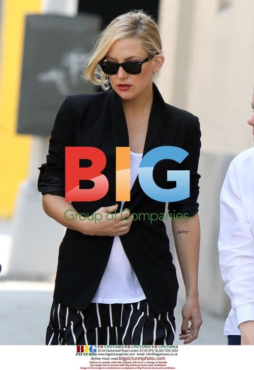 Kate Hudson on "Something Borrowed" Film Set