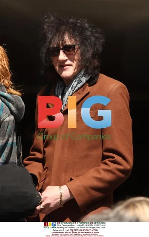 John Cooper at Malcolm Mclaren's Funeral