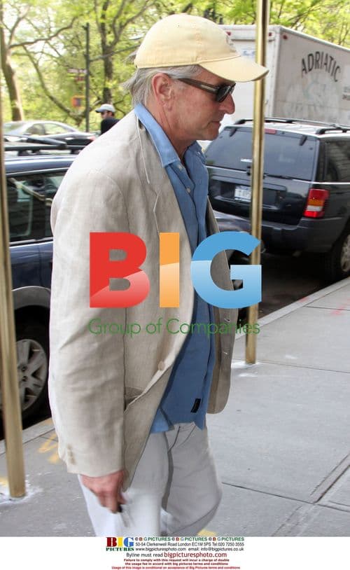 Michael Douglas Arrives After Son's Sentencing