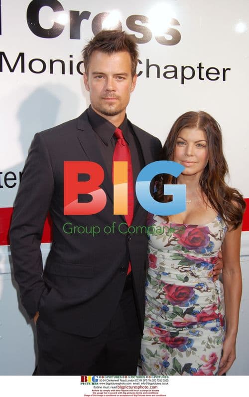 Josh Duhamel and Fergie at Red Tie Affair