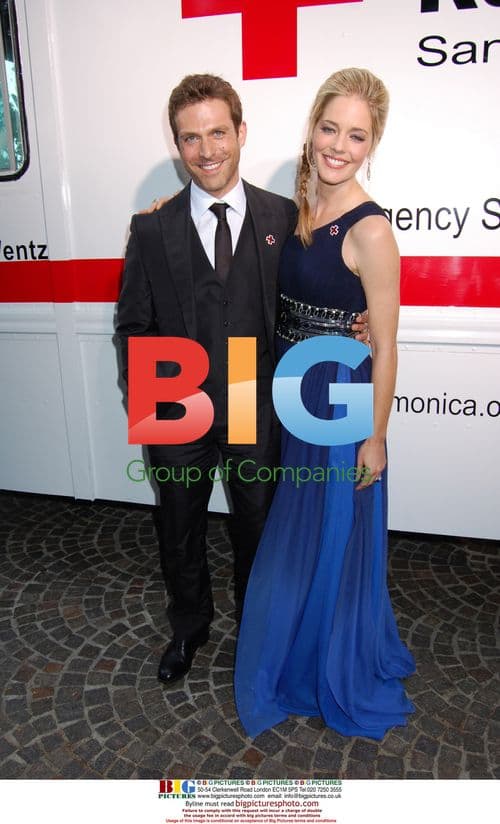 Christina Moore and David Julian Hirsh at Red Tie Affair