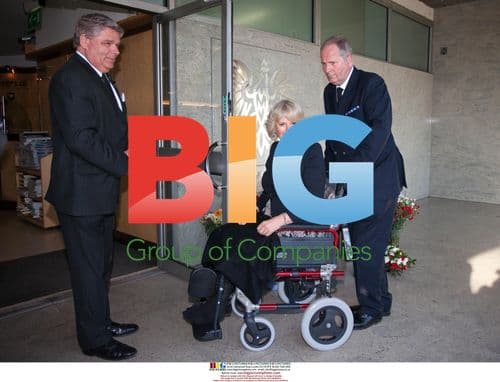 Camilla Duchess of Cornwall Pays Respects to Polish President