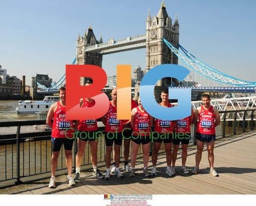 The Red Arrows at London Marathon