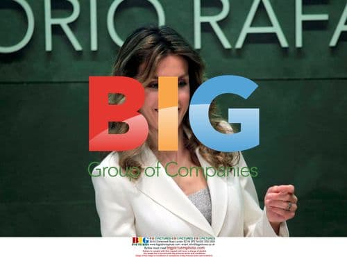 Princess Letizia of Spain at 'Mini Empresas' Event