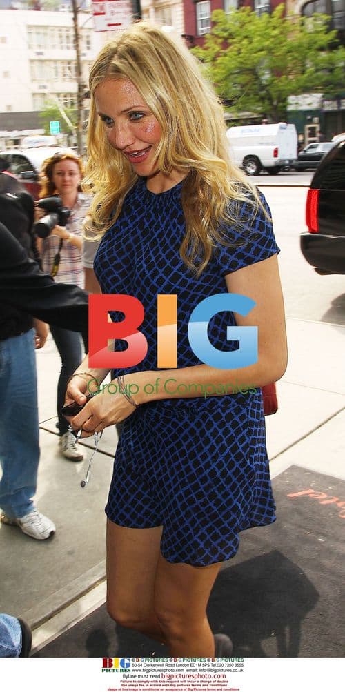 Cameron Diaz Lunches in NYC